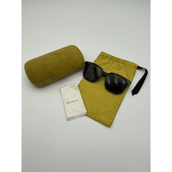 Gucci Generation Square Black Sunglasses Size OS - Picture 2 of 4